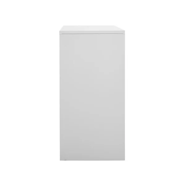 Casier Vestiaire Gris Clair Armoire en Acier 6 Compartiments Armoire Métallique