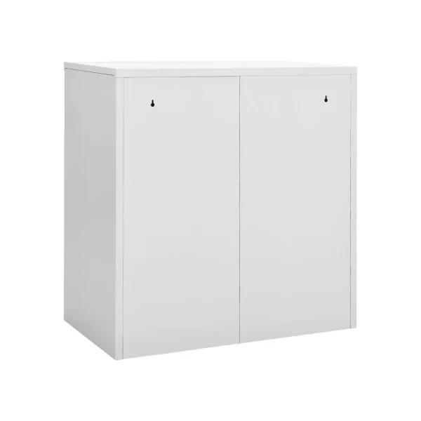 Casier Vestiaire Vert Armoire en Acier 4 Compartiments Armoire Métallique