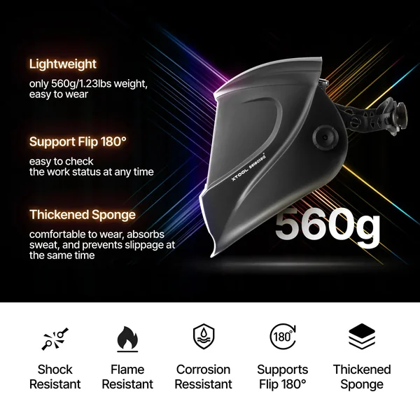 Casque de Soudage Laser Auto-assombrissant 1080nm