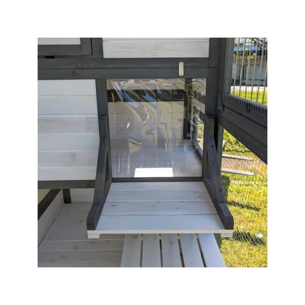 Catio Maison Chat Enclos Grillagé Parc de Détente Chat avec Plateformes