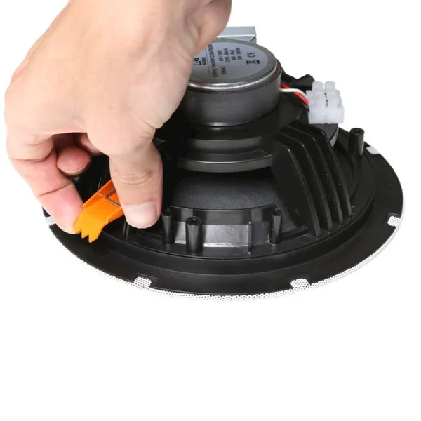 CENA506-B Haut-parleur plafond noir 6-3 Watts 100 V