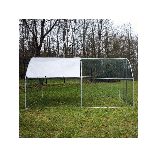 Chatière 4x3x2m Enclos Chat Grillagé 12m²