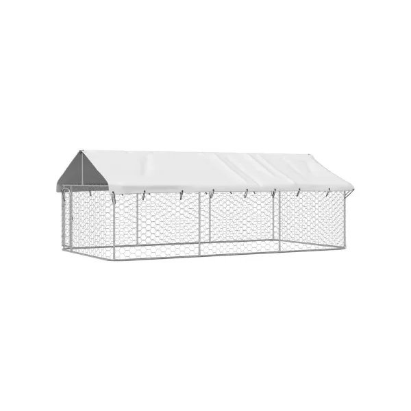 Chenil 8m² Hauteur 1,50m Enclos chien Grillagé Parc chien Extérieur