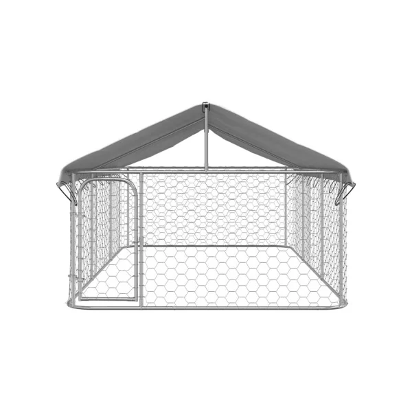 Chenil 8m² Hauteur 1,50m Enclos chien Grillagé Parc chien Extérieur