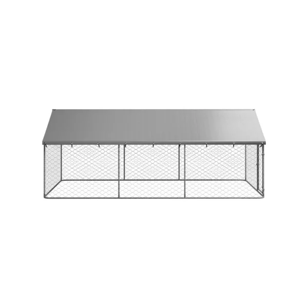 Chenil 8m² Hauteur 1,50m Enclos chien Grillagé Parc chien Extérieur