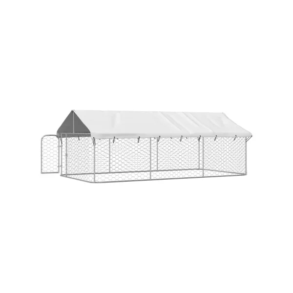 Chenil 8m² Hauteur 1,50m Enclos chien Grillagé Parc chien Extérieur