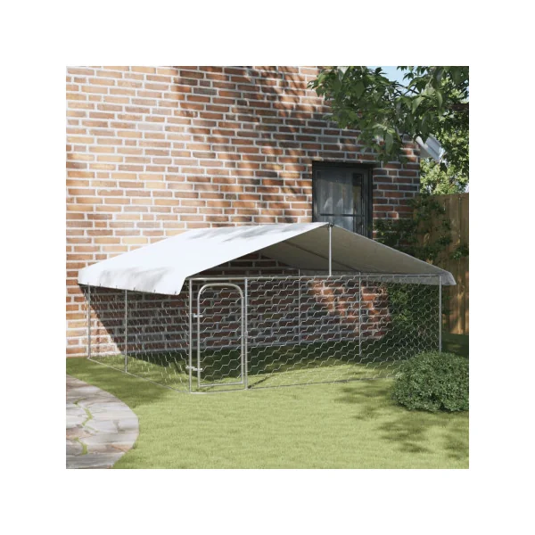 Chenil 9m² Hauteur 1,50m Enclos chien Grillagé Parc chien Extérieur