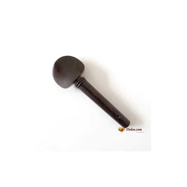 Cheville violon percée ébène violon 4/4 tête ornée