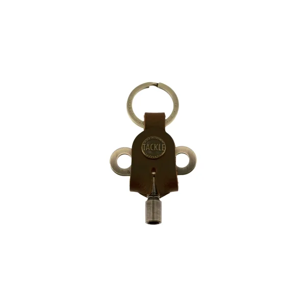 Cle Tackle Instrument Timekeepers - En Cuir - Antique Brass - Brown