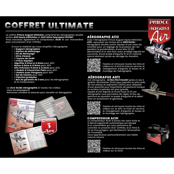 Coffret aérographie Ultimate - AX20