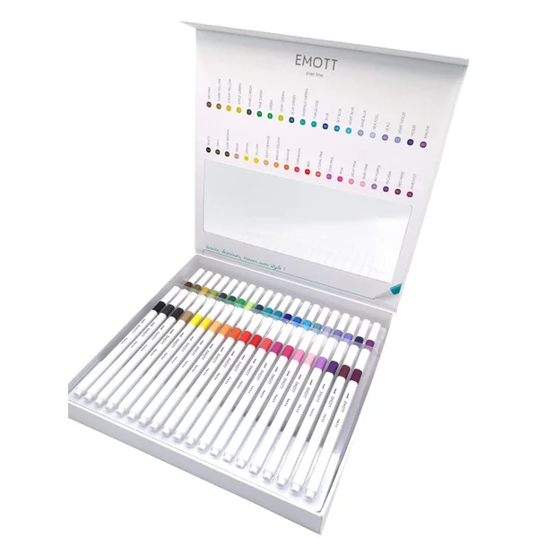 Coffret de 40 feutres Emott