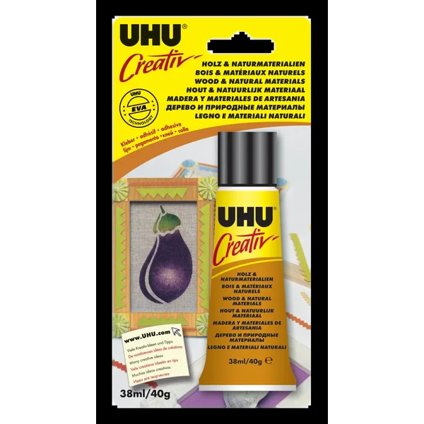 Colle pour bois et matériaux naturels Uhu creativ