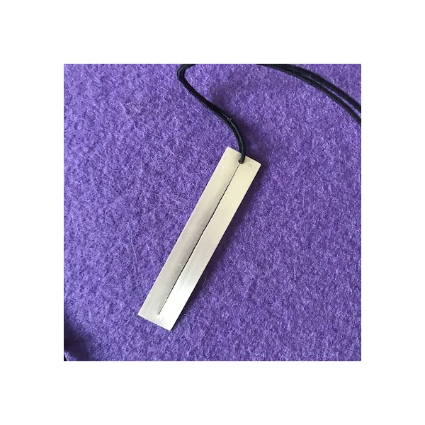 Collier en argent Concave-Convexe – Claire Wolfstirn