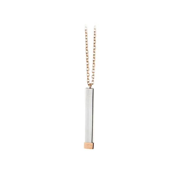 Collier message caché en acier inoxydable (3 pcs)