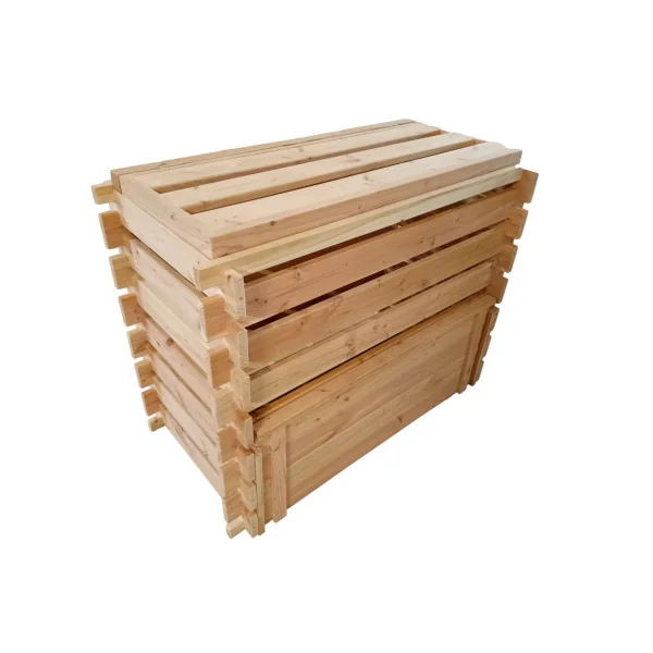 Composteur de Jardin Douglas Massif 350L FABRICATION FRANCAISE