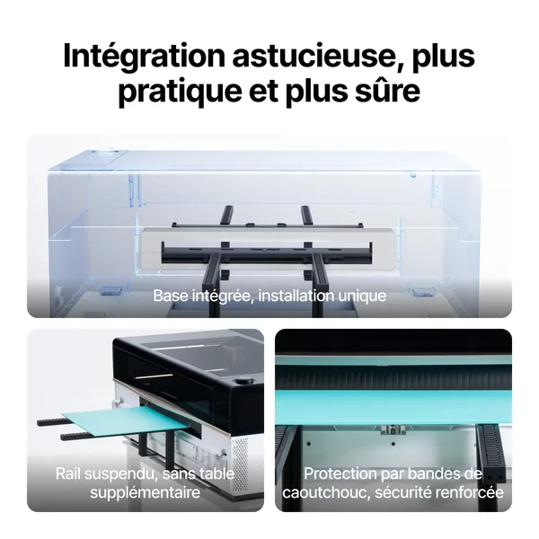 Convoyeur d’alimentation intelligent pour xTool P3