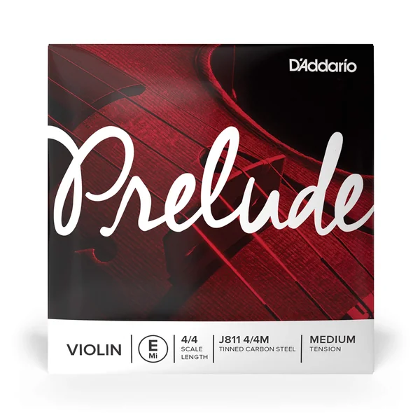 Cordes Violon 4/4 D'Addario Prelude J810 - Tension Medium