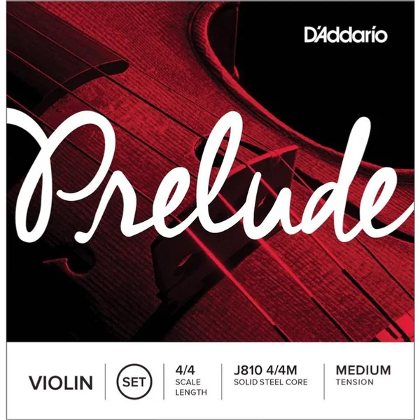 Cordes Violon 4/4 D'Addario Prelude J810 - Tension Medium