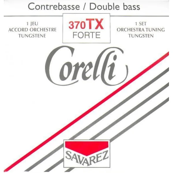 Corelli Double bass strings Orchestral tuning wolfram - Extra strong (370TX)