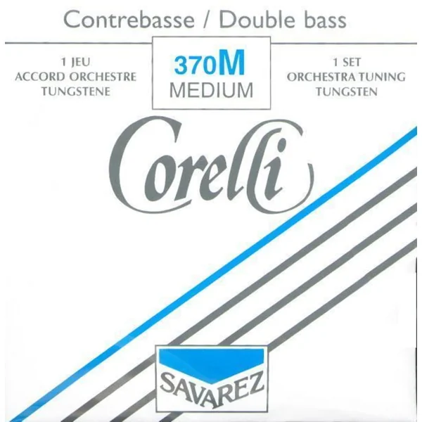 Corelli Double bass strings Orchestral tuning wolfram - Extra strong (372TX)