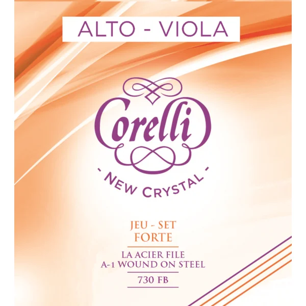 Corelli Strings For Viola New Crystal - Forte (730FB)