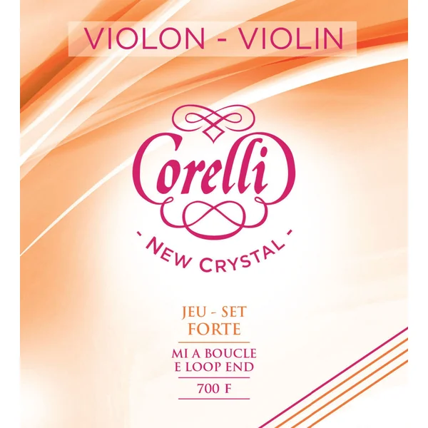 Corelli Violin strings New Crystal - Forte (700F)
