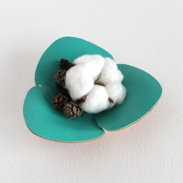 Coupelle Morène turquoise – Pauline André