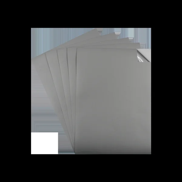 Coupon papier à gratter adhésif A4 fond transparent - X5
