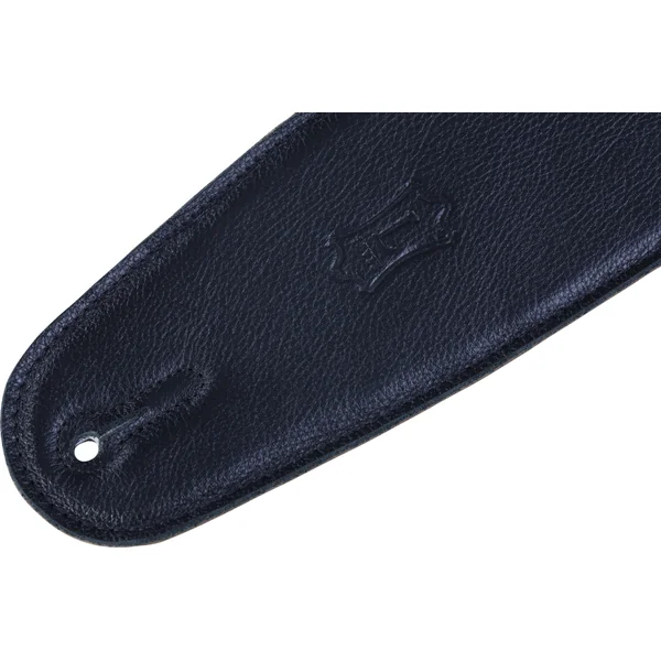 Courroie Cuir Rembourée Dos Daim 9cm blk