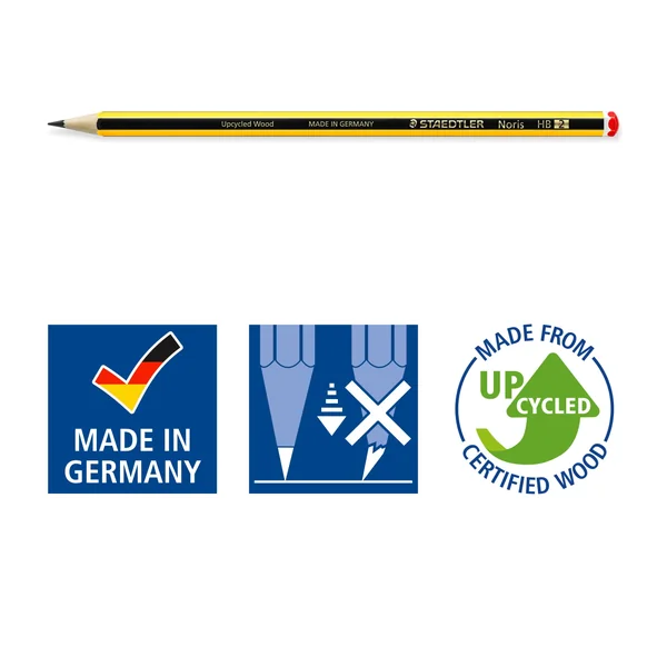 Crayons graphites - Noris 120 - En bois upcyclé - STAEDTLER