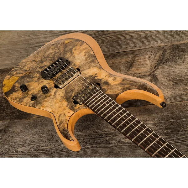Custom Shop Experimental M-II NT Buckeye Burl #E7841212 - natural