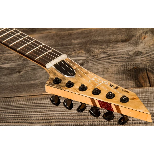 Custom Shop Experimental M-II NT Buckeye Burl #E7841212 - natural