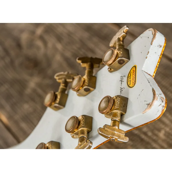 Custom Shop G6136T-CS Falcon Masterbuilt Stephen Stern #UC20041951 - relic faded sonic blue