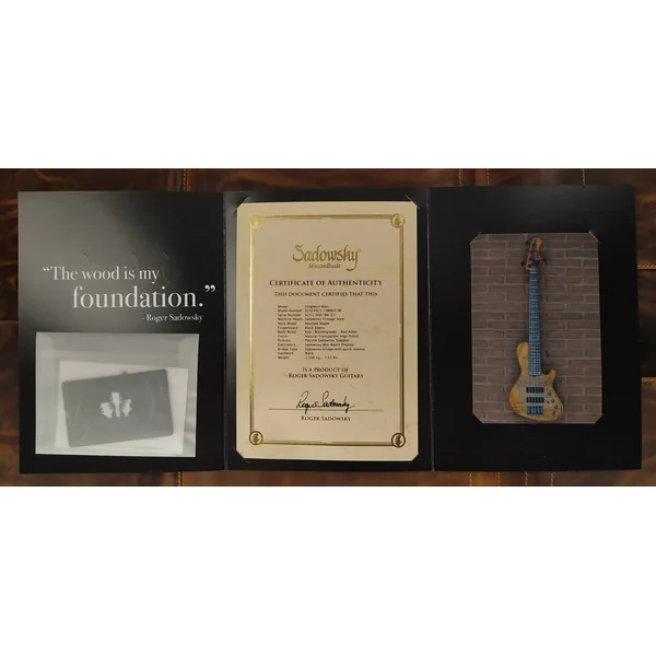 Custom Shop Single Cut Bass #SCSC000186-23 - natural