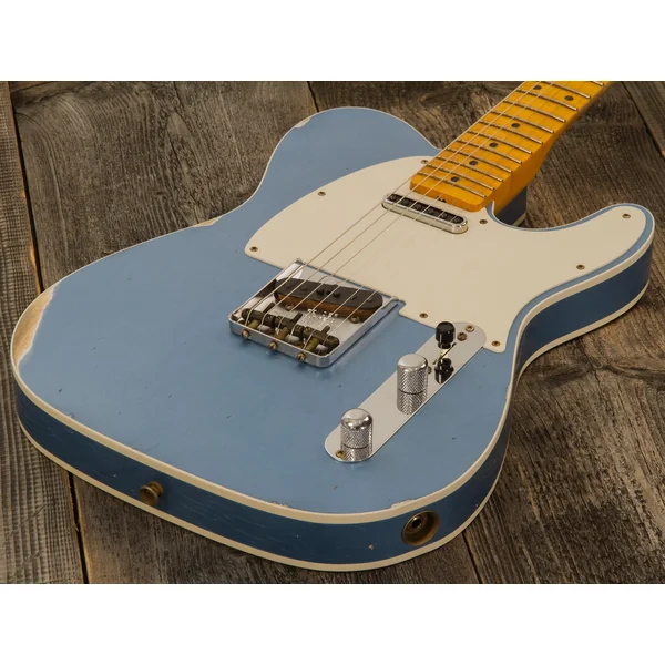 Custom Shop Tomatillo Telecaster Custom #R110879 - relic lake placid blue