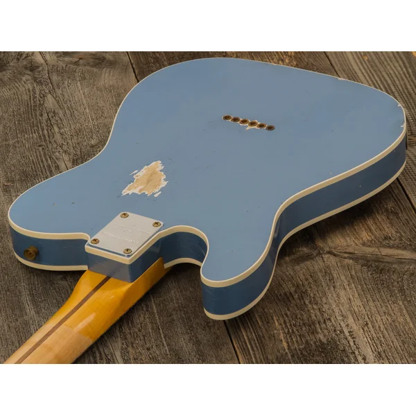 Custom Shop Tomatillo Telecaster Custom #R110879 - relic lake placid blue