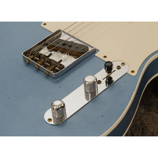 Custom Shop Tomatillo Telecaster Custom #R110879 - relic lake placid blue