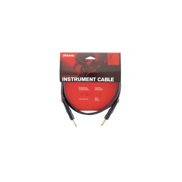 Câble D'Addario instrument gamme Custom, 6 mètres