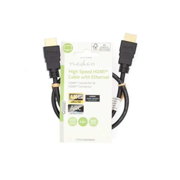 Câble HDMI 4K 0,5M avec Ethernet