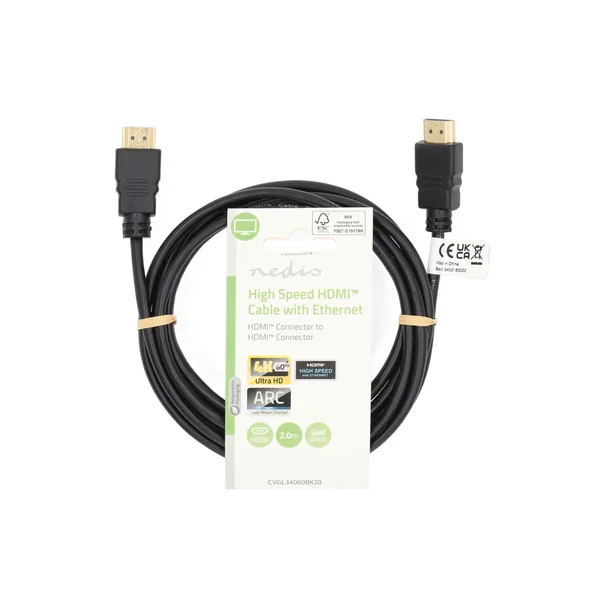 Câble HDMI 4K 2M avec Ethernet