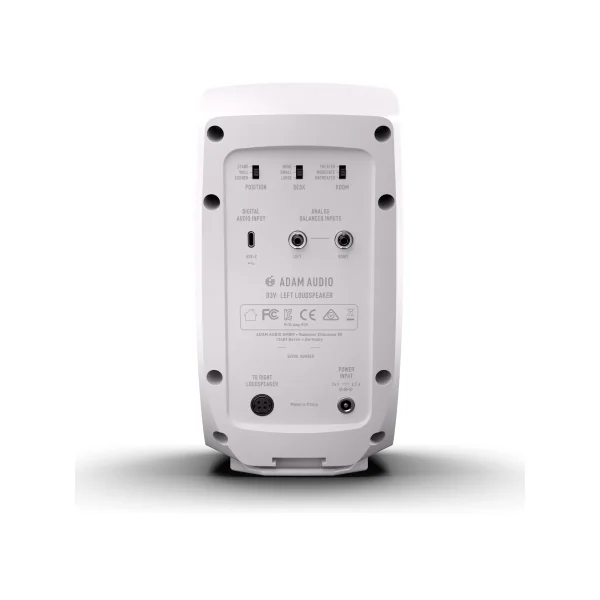 D3V Adam Audio - kit d'enceintes monitoring de bureau 3.5''