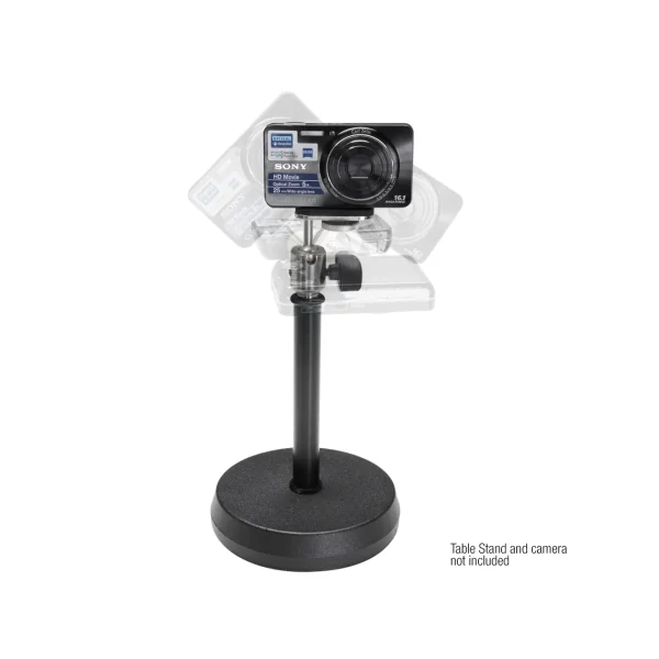 DCAM 1 - Adaptateur Caméra 5/8" vers 1/4" sur rotule pour pied micro