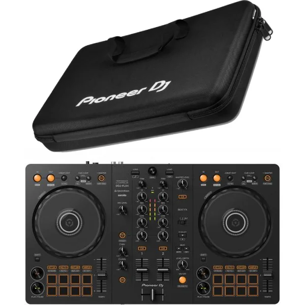 DDJ-FLX4 + DJC-B