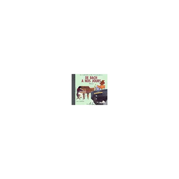 de Bach A Nos Jours Vol 4A Piano CD