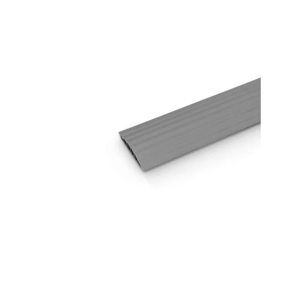 Defender OFFICE GREY RETAIL - Passage de câbles 4 canaux grispour bureau hauteur 2 cm