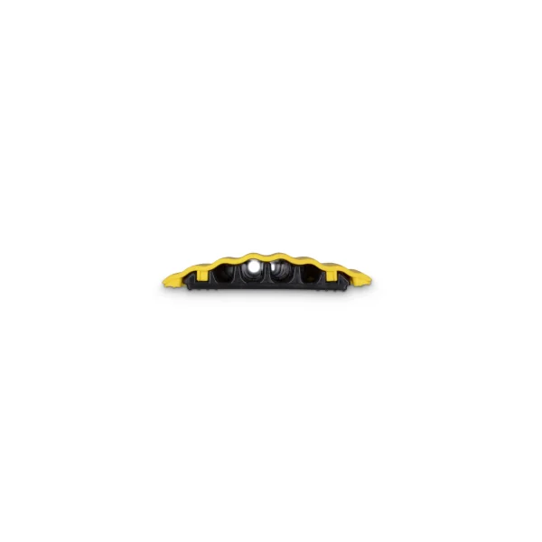 Defender OFFICE YEL RETAIL - Passage de câbles 4 canaux jaune pour bureau heuteur 2cm