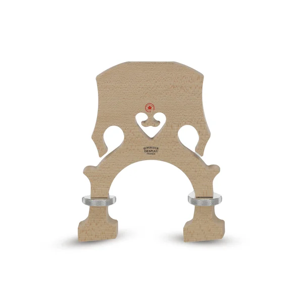 Despiau Double bass bridge Planet D height adjustable - 1/4 (Foot width 130)