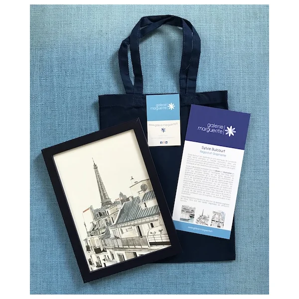 Dessin Tour Eiffel – carte ou tableau