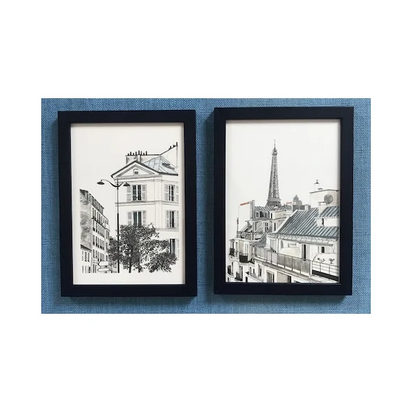 Dessin Tour Eiffel – carte ou tableau