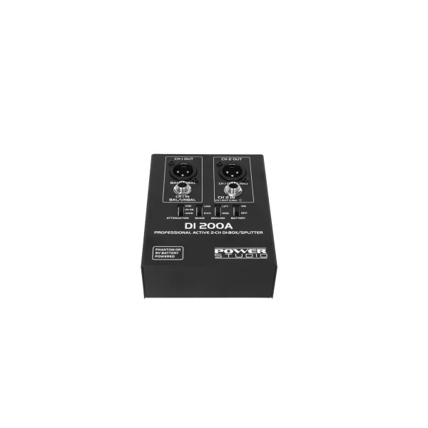 DI 200A Power Studio - boitier de direct actif 2 canaux